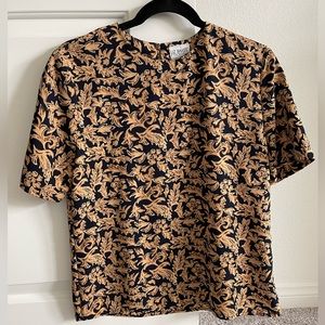 Liz Baker Petite Small top blouse